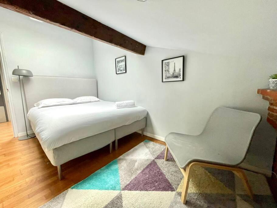 Le Charmeur - Appartement Climatise Avec 2 Chambres - Hypercentre ตูลูส ภายนอก รูปภาพ